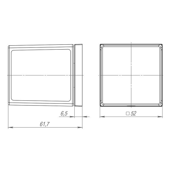 Ручка дверная ARMADILLO K.ART52.SYMMETRY BL-26 черный