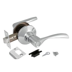 Ручка защелка AJAX 6010 CP-P без фиксатора хром