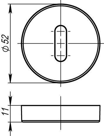Накладка ARMADILLO NORMAL PS URB GOLD-24 2 шт Золото 24