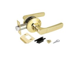 Ручка защелка PUNTO 6026 PB-P без фиксатора Золото