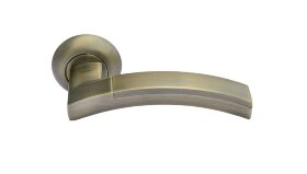 Ручка дверная MORELLI MH-12 Дерево жизни MAB/AB матовая античная бронза/античная бронза