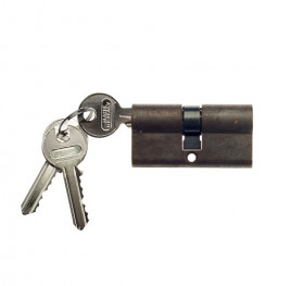 Цилиндровый механизм ключ-ключ Venezia 30/10/30 матовая бронза