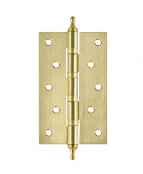 Петля универсальная FUARO 4BB/A/BL 125x75x2,5 SB матовое золото