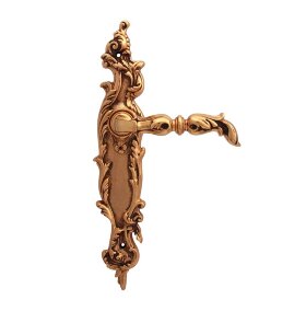 Ручка на планке CLASS 1100/1130 Jumana Pass Золото 24К + коричневый проходная