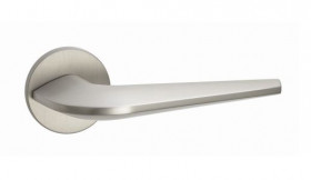 Ручка дверная PUERTO INAL 544-06 slim MSN Макиато никель супер матовый