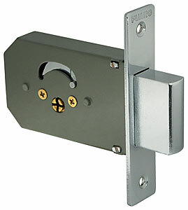 Замок врезной крестообразный FUARO 200 F CP хром 3 кл.