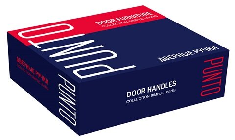 Ручка дверная PUNTO CITY QL GR/CP-23 графит/хром