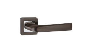 Ручка дверная PUNTO SATURN QR GR/CP-23 графит/хром