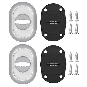 Накладка декоративная на сувальдный замок с автоматическими шторкам FUARO ESC-13S CP-8 хром