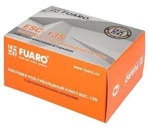 Накладка декоративная на сувальдный замок с автоматическими шторкам FUARO ESC-13S CP-8 хром