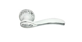 Ручка дверная MORELLI DIY MH-36-CLP W/PC CATHERINE белый/хром