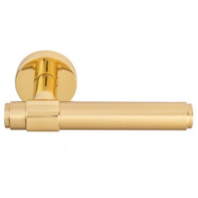 Ручка дверная FADEX FORME 333 Viva Матовая латунь/латунь основе FIXA