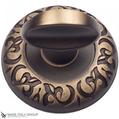 Завертка сантехническая Venezia WC-2 D4 темная бронза