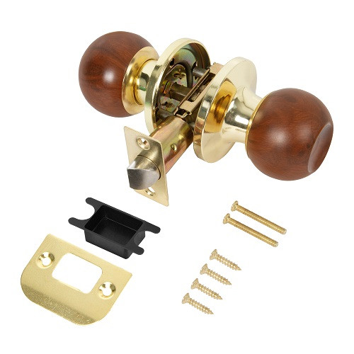 Ручка защелка PUNTO DK672/BL WD-PS без фиксатора дерево