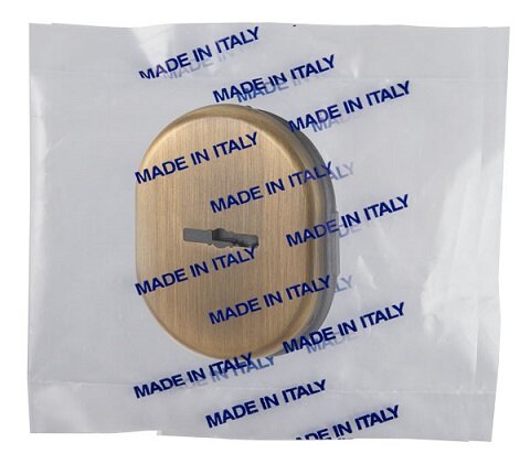 Накладка декоративная на сувальдный замок с шторкой ARMADILLO PS-DEC CT (ATC Protector 1) AB-77 Бронза