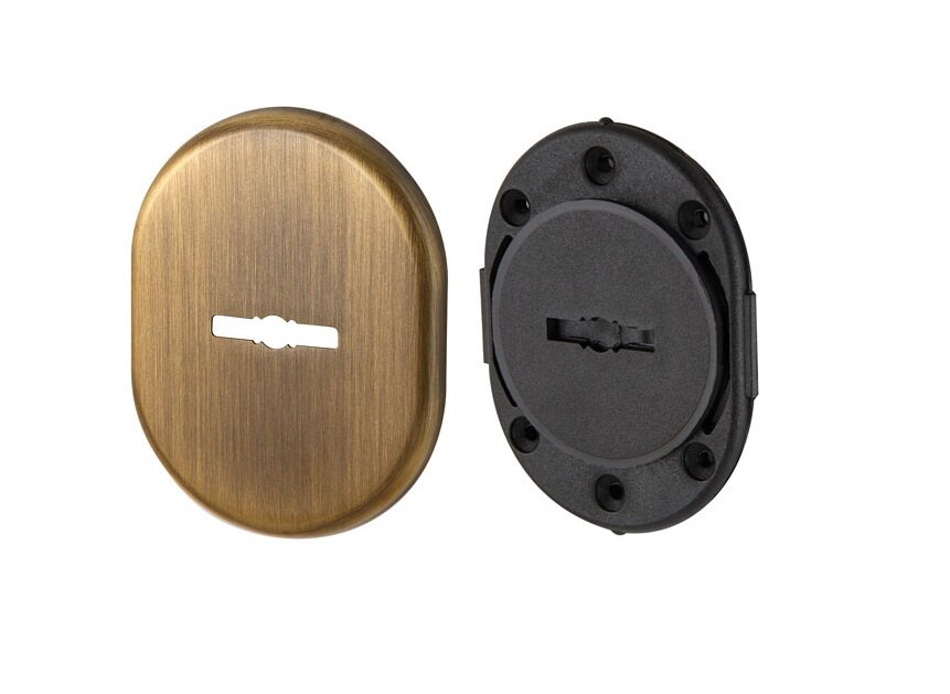 Накладка декоративная на сувальдный замок с шторкой ARMADILLO PS-DEC CT (ATC Protector 1) AB-77 Бронза