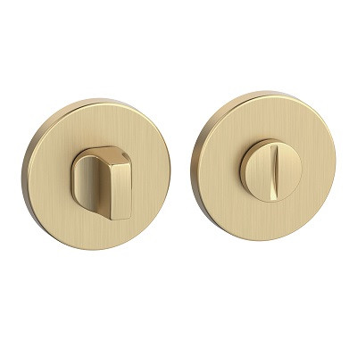 Ручка поворотная PUNTO BK6.R.EST.R52 SSG-39 сатинированное золото