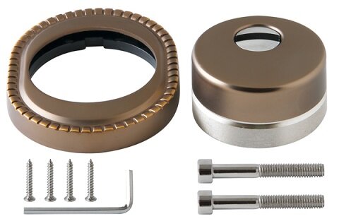 Броненакладка на цилиндровый механизм ARMADILLO​​ ET/ATC-Protector 1CL-25 BB-17 Коричневая бронза