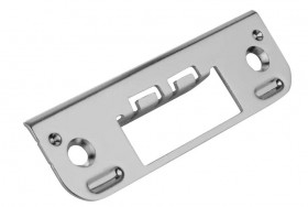 Прямая ответная планка PALIDORE 0045 PC хром блестящий