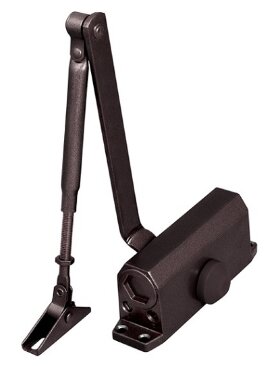 Доводчик дверной PUNTO SD-2040 BR 55-80 кг коричневый