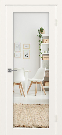 Межкомнатная дверь Оптима Порте Турин_501.2 ЭКО-шпон Бежевый