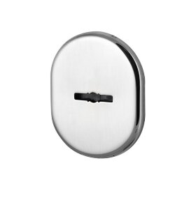 Накладка декоративная на сувальдный замок с шторкой ARMADILLO PS-DEC CT (ATC Protector 1) CP-8 Хром