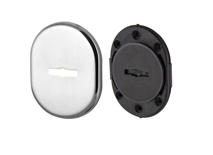 Накладка декоративная на сувальдный замок с шторкой ARMADILLO PS-DEC CT (ATC Protector 1) CP-8 Хром