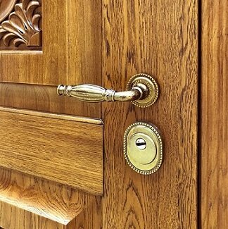 Броненакладка на цилиндровый механизм ARMADILLO​​ ET/ATC-Protector 1CL-25 OB-13 Античная бронза